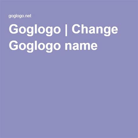 Change Goglogo name | Google logo, Names, Logo google