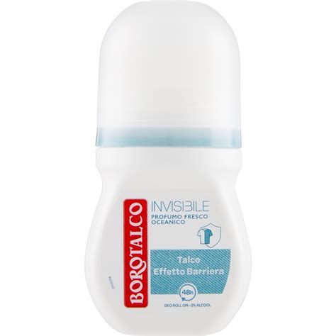 Deodorante Roll On Invisibile Fresco Oceanico Borotalco Ml Coop Shop