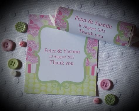 Personalized candy wedding favors | Candy wedding favors, Wedding ...