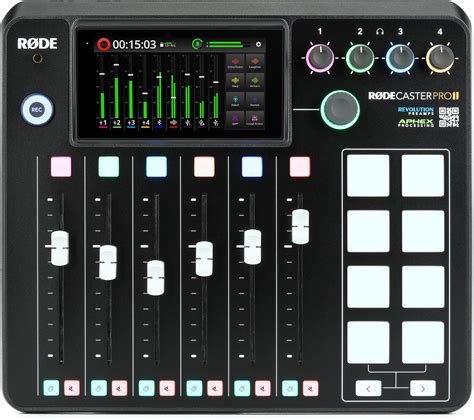 Rode Rodecaster Pro Ii Podcast Production Console With Podmic Cardioid