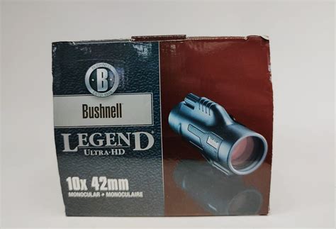 Bushnell Legend Ultra Hd Monocular Black 10 X 42 Mm Monoculars