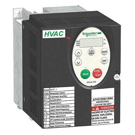 Schneider Electric 380 To 480v Ac 2 Hp Max Output Power Variable