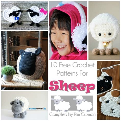 Roundup 10 Free Crochet Patterns For Sheep Crochetkim™