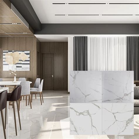 Turkish Carrara Marble Look Porcelain Luxury Floor Tile Price Dubai