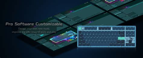 Amazon Womier 75 Keyboard TKL Mechanical Keyboard Hot Swappable Mechanical Gaming Key