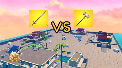 Swords Vs Hammers Ffa Elate Fortnite Creative Map Code