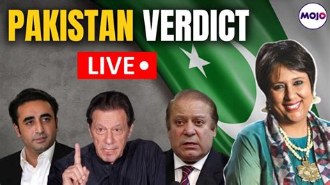 Barkha Dutt LIVE Pakistan Election Results LIVE Nawaz Sharif Vs