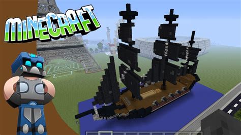 Barco Pirata Minecraft Tutorial Como Hacer El Perla Negra En