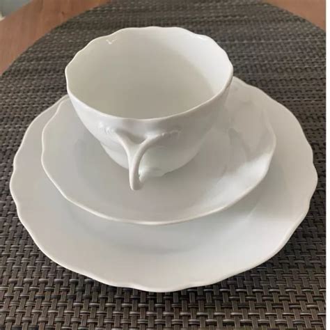 Service De Th Hutschenreuther En Porcelaine Blanche Pour Personnes