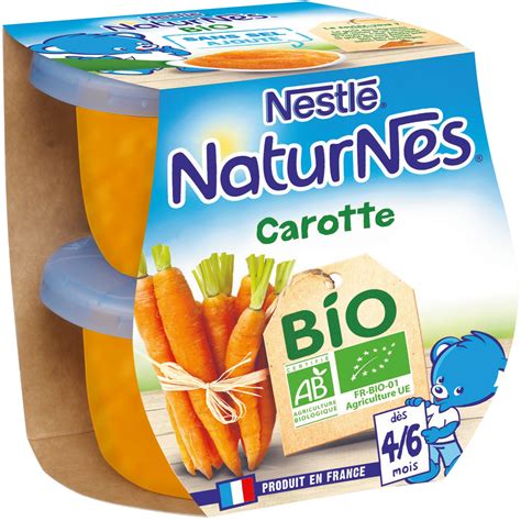 NESTLE Petits pots bébé bio en promo 1 vendeur