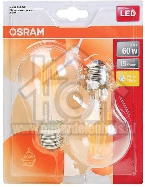 Osram Retrofit Classic A Led Lamp W E A Bol