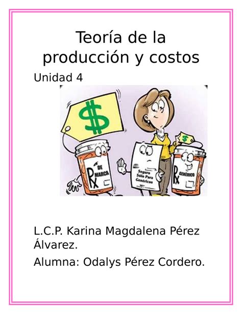 Teoría de la producción y costos Teoría de la producción y costos