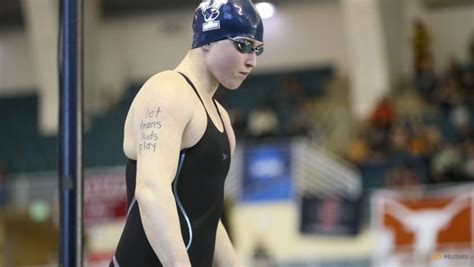 Thomas Becomes First Trans Woman To Win Ncaa Title Cna