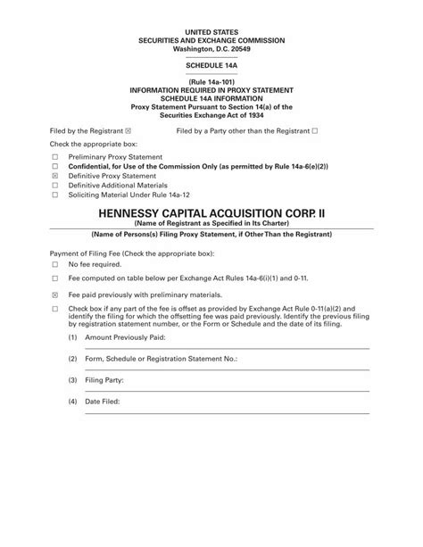 PDF HENNESSY CAPITAL ACQUISITION CORP II DOKUMEN TIPS