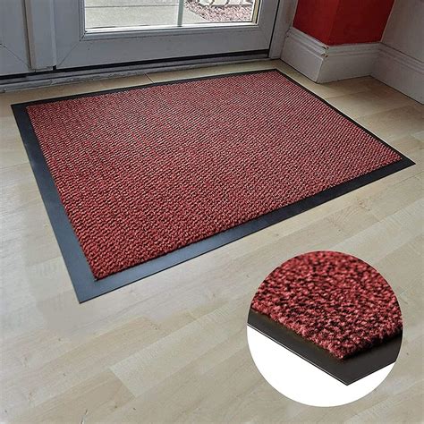 Abaseen Dirt Trapper Door Matts Indoor Non Slip Rubber Backed Door