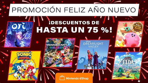 Nintendo Europa lanza nueva Promoción Feliz Año Nuevo con ofertas en