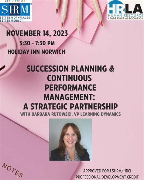 Human Resource Leadership Association Of Eastern Connecticut Succession