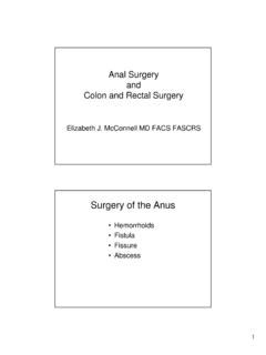 Anal Surgery And Colon And Rectal Surgery Anal Surgery And Colon And Rectal Surgery Pdf PDF PRO
