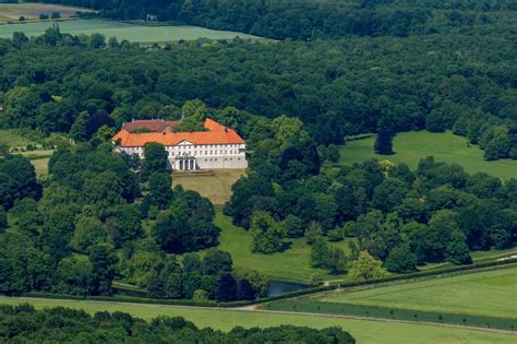 Selm Cappenberg Von Oben Geb Ude Und Parkanlagen Des Schlo