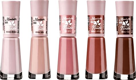 Kit Esmaltes Marchetti Meu Nude Itens
