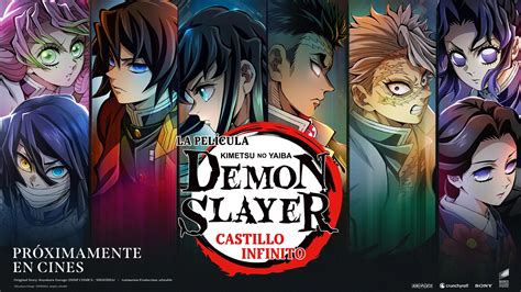 Demon Slayer Kimetsu no Yaiba Castillo Infinito llegará a cines