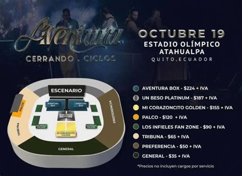 Concierto De Aventura C Mo Y D Nde Comprar Entradas Diario La Prensa