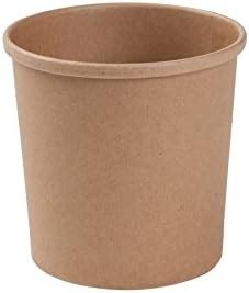 Biozoyg Organic Food Cups Paper Cups Kraft Cups Brown I Compostable Cup