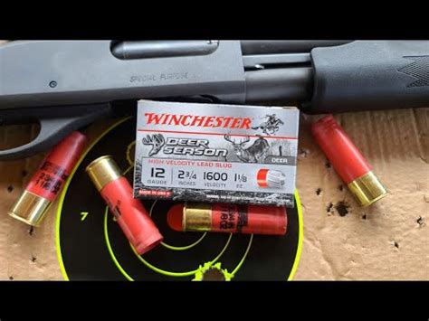 Another Disappointment Winchester Deer Season Oz Slug Test W