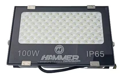 Reflector Led W Hammer Tipo Espejo K Luz C Lida Mercadolibre