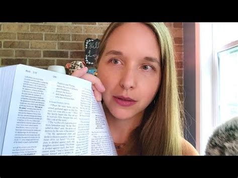 ASMR Bible Reading Mark 4 YouTube