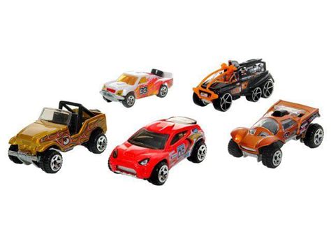 Kit 5 Carrinhos Hot Wheels 1806 Mattel Carrinho De Brinquedo Magazine Luiza