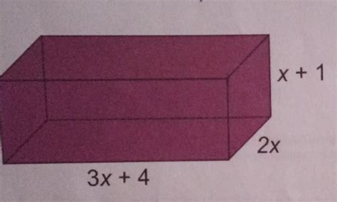 Representa Con Una Expresi N Algebraica La Forma De Calcular El Volumen