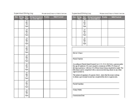 50 Printable Drivers Daily Log Books Templates And Examples