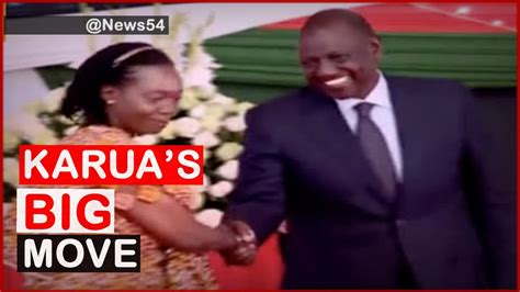 Martha Karua To Land A Powerful State Job News54 Youtube