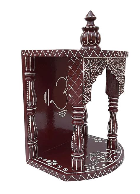 Samriddhi Arts And Crafts Wooden Temple Mandir For Home And Office Pooja