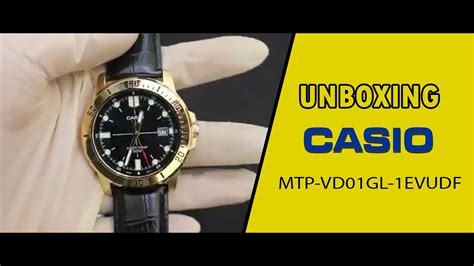 JAM TANGAN CASIO GENERAL MTP VD01GL 1EVUDF MTP VD01GL 1EVUDF UNBOXING