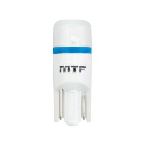 Купить Светодиодная лампа MTF Light W5W/T10, 12В, 1Вт, 5000К(белый свет ...