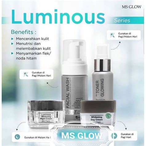 Jual Paket Ms Glow Luminous Series Shopee Indonesia