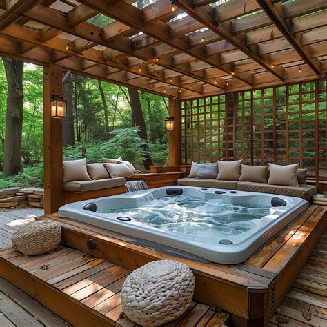 Don T Let Prying Eyes Ruin Your Soak 20 Hot Tub Privacy Ideas HearthandPetals
