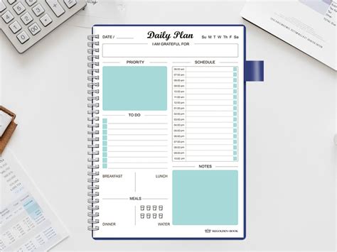 Amazon Daily Planner Undated To Do List Notebook With Hourly