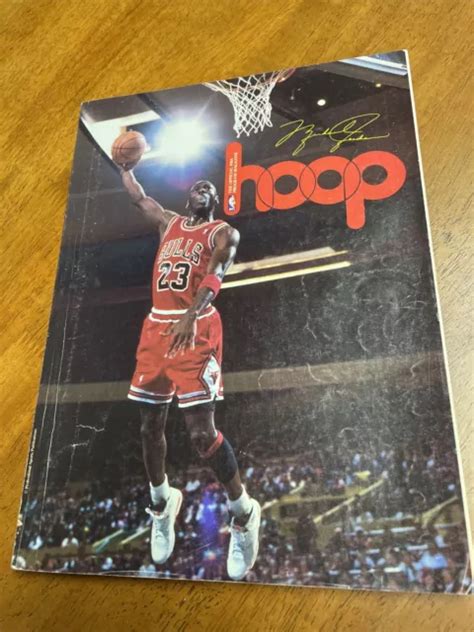 Michael Jordan Nba Hoop Program Magazine Chicago Bulls Eur