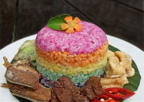 Cara Membuat Nasi Uduk Pelangi Magic Yang Lezat