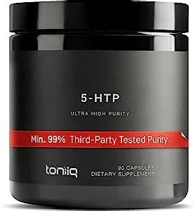 Amazon Toniiq Ultra High Strength 5HTP Capsules 99 Highly