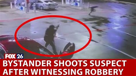 Houston Man Shot Killed Trying To Rob Someone At Gas Station Youtube