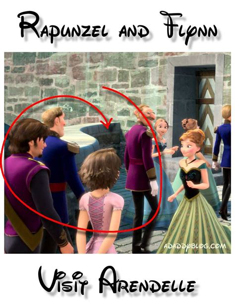 Rapunzel & Flynn Visit Frozen's Princess Anna in Arendelle!