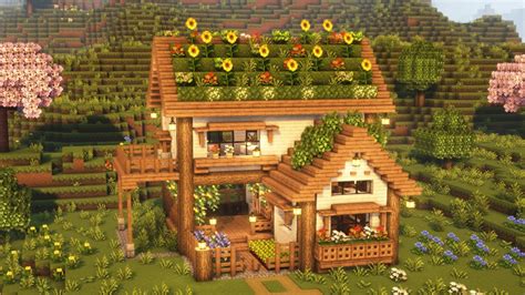 Minecraft Aesthetic Cottagecore House Tutorial Mizuno S 16 Craft