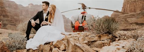 Grand Canyon Wedding | Grand Canyon Helicopter Tour | Papillon