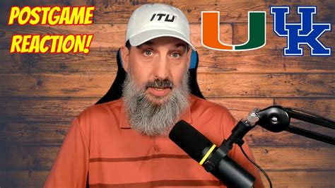 Instant Reaction To 8 Miami Basketball Loss To 12 Kentucky Youtube