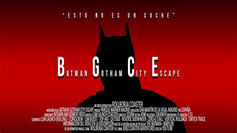 Batman Gotham City Escape Trailer Youtube