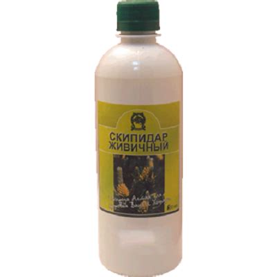 Скипидар живичный (oleum terbinthinae rectificatum)